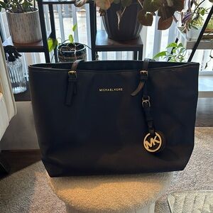 Navy Blur Michael Kors Bag